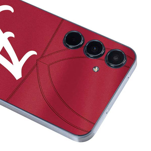 University of Alabama Maroon Jersey Galaxy A35 5G Skin